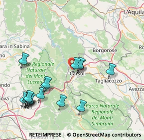 Mappa Via Monumento ai Caduti, 67061 Carsoli AQ, Italia (19.77611)