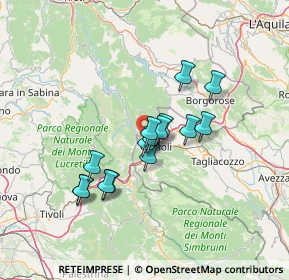 Mappa Via Monumento ai Caduti, 67061 Carsoli AQ, Italia (11.172)