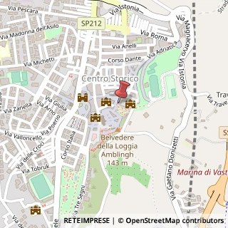 Mappa Piazza L. V. Pudente, 5, 66054 Vasto, Chieti (Abruzzo)