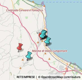 Mappa Via Giulia, 66054 Vasto CH, Italia (1.80364)