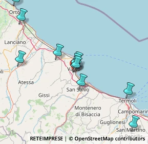 Mappa Via Giulia, 66054 Vasto CH, Italia (16.39636)