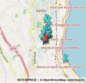 Mappa Via Giulia, 66054 Vasto CH, Italia (0.3585)
