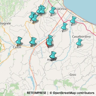 Mappa Via San luca, 66041 Atessa CH, Italia (8.3895)