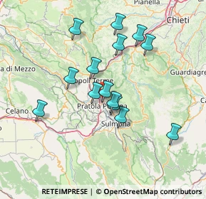 Mappa SS  17 Km. 91, 67035 Pratola Peligna AQ, Italia (13.52071)
