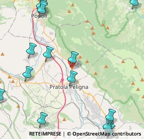 Mappa SS  17 Km. 91, 67035 Pratola Peligna AQ, Italia (6.504)