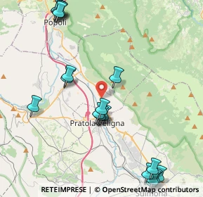 Mappa SS  17 Km. 91, 67035 Pratola Peligna AQ, Italia (5.4595)