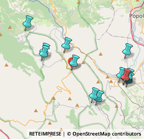 Mappa Via del Forno Vecchio, 67020 Castel di Ieri AQ, Italia (4.80846)