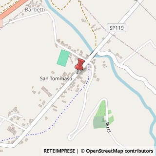 Mappa Contrada San Tommaso, 43, 66040 Perano, Chieti (Abruzzo)