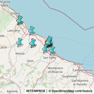 Mappa Via Pescara, 66054 Vasto CH, Italia (10.42231)
