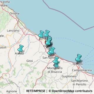 Mappa Via Palermo, 66054 Vasto CH, Italia (10.21071)