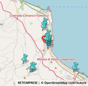 Mappa Circonvallazione Istoniense, 66054 Vasto CH, Italia (3.07727)