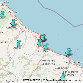 Mappa 66054 Vasto CH, Italia (19.085)