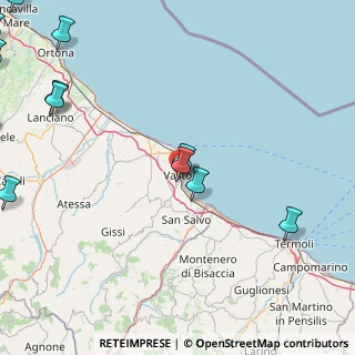Mappa 66054 Vasto CH, Italia (38.2015)