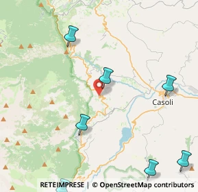 Mappa Via IV Novembre, 66010 Palombaro CH, Italia (6.80909)