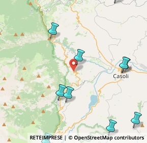 Mappa Via IV Novembre, 66010 Palombaro CH, Italia (6.55143)