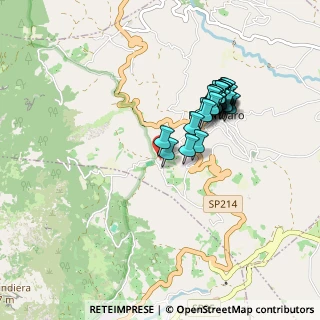Mappa Via della Montagna, 66010 Palombaro CH, Italia (0.85862)