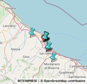 Mappa Via dei Conti Ricci, 66054 Vasto CH, Italia (4.47917)