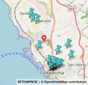 Mappa Via Guerriero Nenna, 00053 Civitavecchia RM, Italia (2.4245)