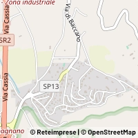 Map Campagnano di Roma