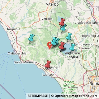 Mappa Via Prati Lunghi, 00060 Canale Monterano RM, Italia (10.33267)