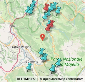 Mappa Monte Morrone, 65023 Caramanico Terme PE, Italia (9.853)
