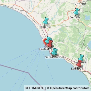 Mappa Via Vecchia Aurelia, 00053 Civitavecchia RM, Italia (14.77)