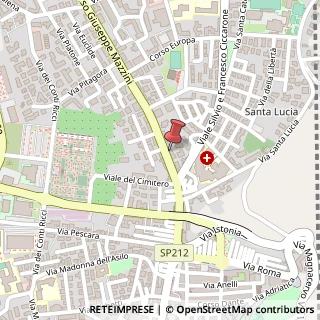 Mappa Corso Mazzini, 124, 66054 Vasto, Chieti (Abruzzo)