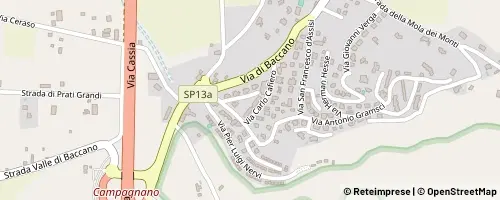 Mappa Campagnano di Roma