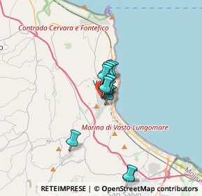 Mappa Via Madonna dell'Asilo, 66054 Vasto CH, Italia (2.21833)