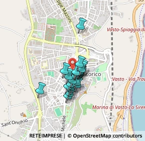 Mappa Via Padova, 66054 Vasto CH, Italia (0.2785)