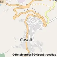 Mapa Casoli