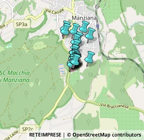 Mappa Via Braccianese Claudia, 00066 Manziana RM, Italia (0.33846)