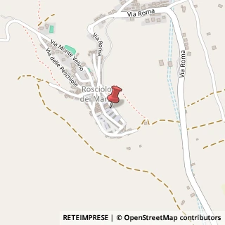 Mappa via della Porta, 19, 67062 Rosciolo de Marsi AQ, Italia, 67062 Magliano de' Marsi, L'Aquila (Abruzzo)