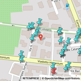 Mappa Viale del Cimitero, 66054 Vasto CH, Italia (0.08214)