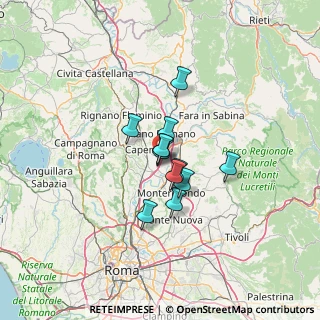 Mappa C.C. ARCA, 00060 Capena RM, Italia (8.38917)