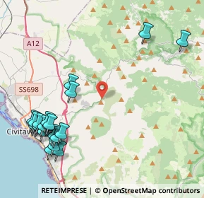 Mappa Strada provinciale Civitavecchia, 00053 Civitavecchia RM, Italia (5.646)