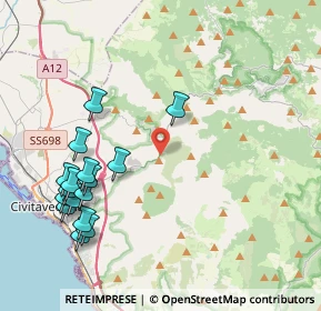 Mappa Strada provinciale Civitavecchia, 00053 Civitavecchia RM, Italia (4.98063)