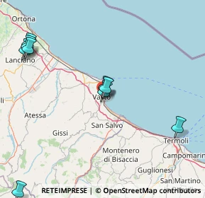 Mappa Via Angrella, 66054 Vasto CH, Italia (32.95571)