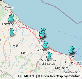 Mappa Via Angrella, 66054 Vasto CH, Italia (15.95167)