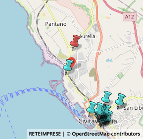 Mappa Via Antonino Siligato, 00053 Civitavecchia RM, Italia (3.129)