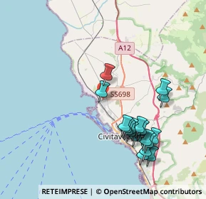 Mappa Via Antonino Siligato, 00053 Civitavecchia RM, Italia (4.25)