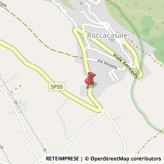 Mappa via della Stazione, 3, 67030 Roccacasale, L'Aquila (Abruzzo)