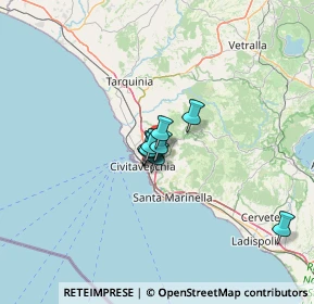 Mappa Strada della Ficoncella, 00053 Civitavecchia RM, Italia (23.91)
