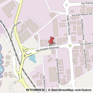 Mappa Via Angelo Molinari, 4, 00053 Civitavecchia, Roma (Lazio)
