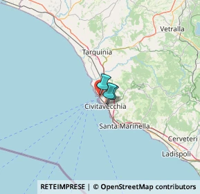 Mappa Via Torre Valdaliga, 00053 Civitavecchia RM, Italia (48.24467)