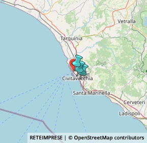Mappa Via Torre Valdaliga, 00053 Civitavecchia RM, Italia (34.29077)