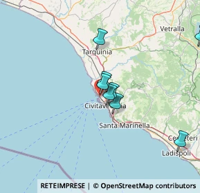 Mappa Via Torre Valdaliga, 00053 Civitavecchia RM, Italia (27.10667)