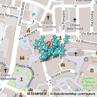 Mappa Corso de Parma, 66054 Vasto CH, Italia (0)