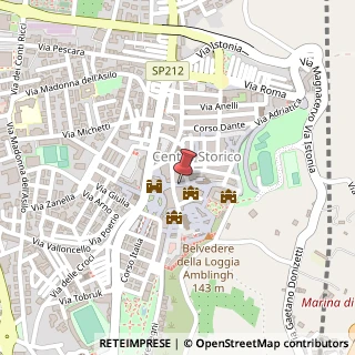 Mappa Corso de Parma, 15, 66054 Vasto, Chieti (Abruzzo)