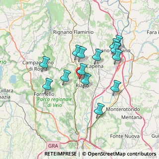 Mappa Via Antonio Piccioni, 00060 Castelnuovo di Porto RM, Italia (6.60286)